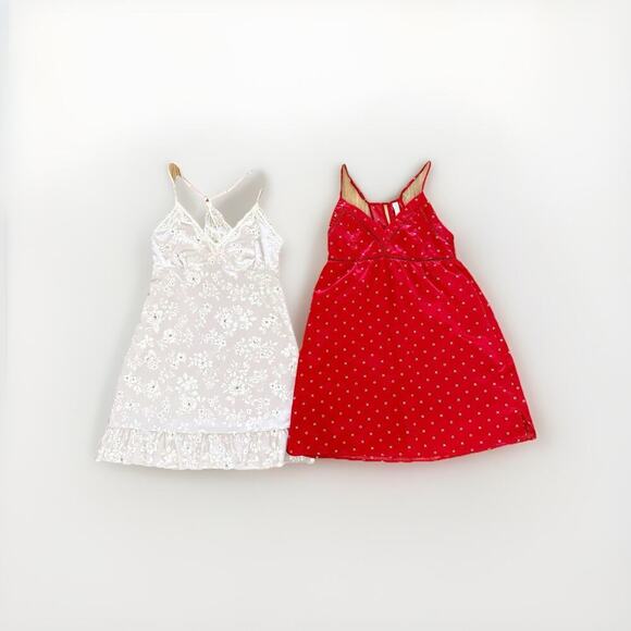 Women’s Sleep Chemise Gown Size XS/S Red Purple Floral Silky - Picture 1 of 11